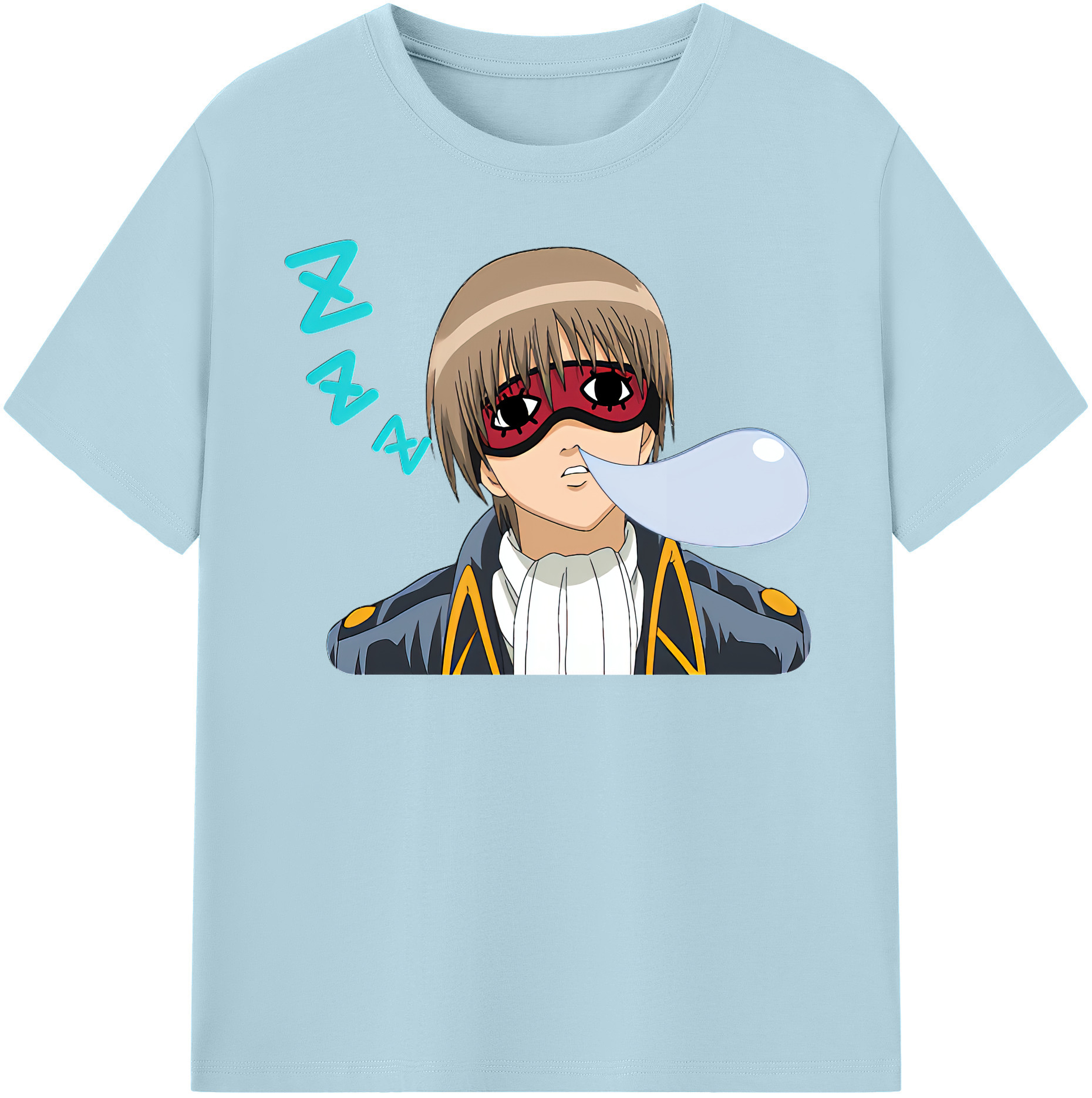 （画像用） ぎんたま 坂田銀時（さかたぎんとき） 神楽 志村新八（しむら しんぱち） GINTAMA Sakata Gintoki Kagura Shimura Shinpachi 綿100％半袖Tシャツ（フロントプリント）
